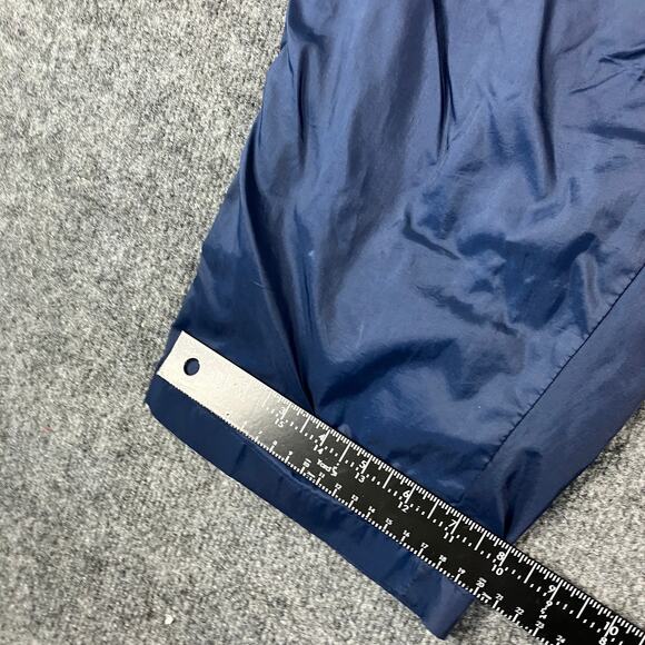 Mighty Mac Sports Pants Mens XL Navy Blue Cargo Windbreaker Elastic Waist Logo - Picture 6 of 13